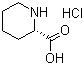(2S)-2-Piperidinecarboxylic acid hydrochloride molecular structure (CAS 2133-33-7)