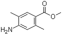 4-Amino-2,5-dimethylbenzoic acid methyl ester molecular structure (CAS 21339-74-2)