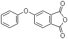 4-苯氧基邻苯二甲酸酐分子结构 (CAS 21345-01-7)