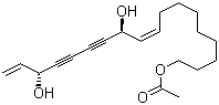 CAS # 213905-35-2, 1-Acetoxy-9,17-octadecadiene-12,14-diyne-11,16-diol