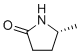 structure of CAS# 21395-93-7, (R)-5-Methylpyrrolidin-2-one