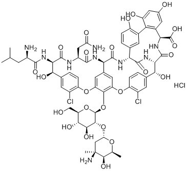 structure of CAS# 213997-73-0, Norvancomycin hydrochloride