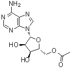 5'-O-Acetyladenosine molecular structure (CAS 2140-25-2)