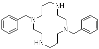 structure of CAS# 214078-93-0, 1,8-Dibenzyl-1,4,8,11-tetraazacyclotetradecane
