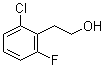 structure of CAS# 214262-86-9, 2-(2-Chloro-6-fluorophenyl)ethanol