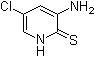 CAS 登录号：21427-63-4, 3-氨基-5-氯-2(1H)-吡啶硫酮