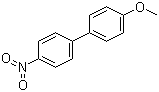 4-甲氧基-4'-硝基联苯分子结构 (CAS 2143-90-0)