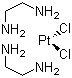 Bis(ethylenediamine)platinum(II) chloride molecular structure (CAS 21430-85-3)