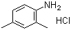structure of CAS# 21436-96-4, 2,4-Dimethylaniline hydrochloride