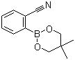 structure of CAS# 214360-47-1, 2-Cyanophenylboronic acid neopentyl ester