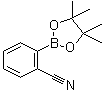 structure of CAS# 214360-48-2, 2-Cyanophenylboronic acid pinacol ester