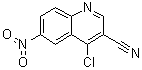 CAS # 214470-37-8, 4-Chloro-6-nitro-3-quinolinecarbonitrile, 4-Chloro-6-nitroquinoline-3-carbonitrile