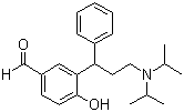3-[3-[Bis(1-methylethyl)amino]-1-phenylpropyl]-4-hydroxybenzaldehyde molecular structure (CAS 214601-15-7)