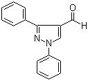 1,3-Diphenyl-1H-pyrazole-4-carboxaldehyde molecular structure (CAS 21487-45-6)
