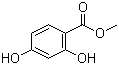 2,4-二羟基苯甲酸甲酯分子结构 (CAS 2150-47-2)