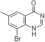 structure of CAS# 215115-09-6, 8-Bromo-6-methyl-4(1H)-quinazolinone