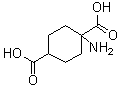 CAS 登录号：215229-17-7, 1-氨基-1,4-环己烷二甲酸