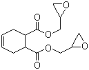 structure of CAS# 21544-03-6, Bis(2,3-epoxypropyl) cyclohex-4-ene-1,2-dicarboxylate