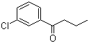 structure of CAS# 21550-08-3, 1-(3-Chlorophenyl)butan-1-one