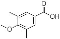 structure of CAS# 21553-46-8, 3,5-Dimethyl-4-methoxybenzoic acid