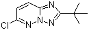 CAS # 215530-59-9, 6-Chloro-2-(1,1-dimethylethyl)-[1,2,4]triazolo[1,5-b]pyridazine