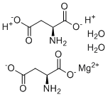 (2S)-2-氨基琥珀酸镁氢水合物(1:2:2:2)分子结构 (CAS 215533-00-9)