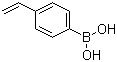 4-乙烯基苯硼酸分子结构 (CAS 2156-04-9)