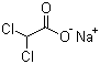 二氯乙酸钠分子结构 (CAS 2156-56-1)