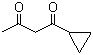 structure of CAS# 21573-10-4, 1-Cyclopropyl-1,3-butanedione