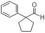 1-Phenylcyclopentanecarboxaldehyde molecular structure (CAS 21573-69-3)