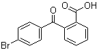 structure of CAS# 2159-40-2, 2-(4-Bromobenzoyl)benzoic acid