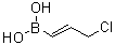 structure of CAS# 215951-86-3, (3-Chloro-1-propenyl)boronic acid