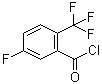 structure of CAS# 216144-70-6, 5-Fluoro-2-(trifluoromethyl)benzoyl chloride
