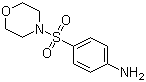 structure of CAS# 21626-70-0, 4-(Morpholinosulfonyl)aniline