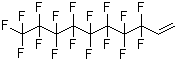 1H,1H,2H-Perfluoro-1-decene molecular structure (CAS 21652-58-4)