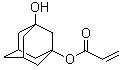 structure of CAS# 216581-76-9, 1,3-Adamantanediol monoacrylate
