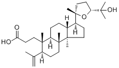 CAS # 21671-00-1, Shoreic acid, Shoric acid, 20,24-Epoxy-25-hydroxy-3,4-seco-4(28)-dammaren-3-oic acid methyl ester