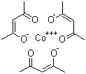 Cobaltic acetylacetonate molecular structure (CAS 21679-46-9)
