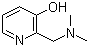 2-(二甲基胺基甲基)-3-羟基吡啶分子结构 (CAS 2168-13-0)