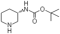 structure of CAS# 216854-23-8, (S)-3-Boc-氨基哌啶