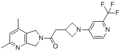 structure of CAS# 2170722-84-4, Emraclidine