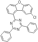 CAS 登录号：2173554-85-1, 2-(8-氯-1-二苯并呋喃基)-4,6-二苯基-1,3,5-三嗪