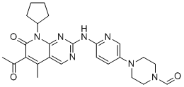 Palbociclib N-Formyl Impurity molecular structure (CAS 2174002-16-3)