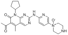 structure of CAS# 2174002-29-8, Palbociclib Piperazine N-Oxide