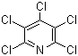 Pentachloropyridine molecular structure (CAS 2176-62-7)