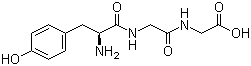 structure of CAS# 21778-69-8, L-酪氨酰甘氨酰甘氨酸