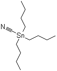 structure of CAS# 2179-92-2, Tributylstannanecarbonitrile