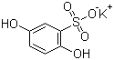 structure of CAS# 21799-87-1, Potassium 2,5-dihydroxybenzenesulfonate
