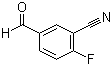structure of CAS# 218301-22-5, 3-Cyano-4-fluorobenzaldehyde