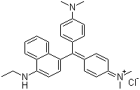 structure of CAS# 2185-86-6, 碱性蓝 11